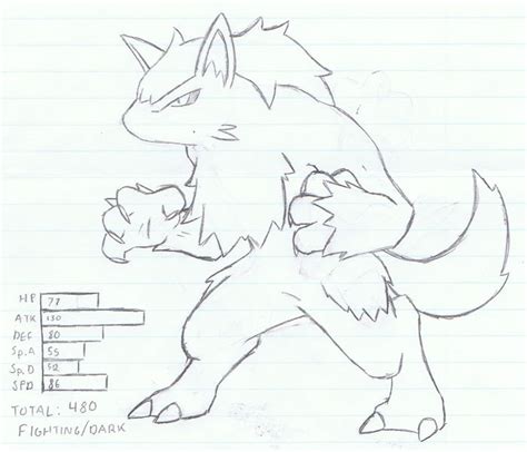 werewolf fakemon.